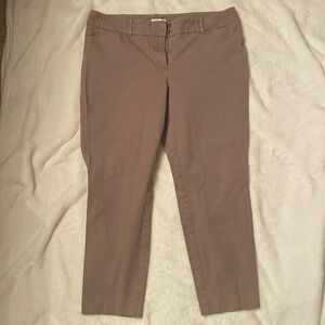 New York & Company stretch dress pant, tan size 14